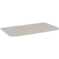 Storke Tavola Soft tablette simple solid surface beige granite 80 x 46 cm
