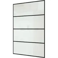 Balmani Modular paroi de douche Lined 136 x 200 cm, avec coating
