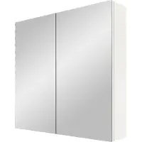 Linie Montro armoire de toilette 80 x 75 cm Blanc Brillant
