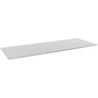 Balmani Eclips tablette simple ou double Solid Surface blanc mat 150 x 55 cm