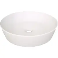 Balmani Still vasque à poser Solid Surface mat rond Ø 38 cm