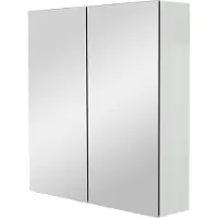 Storke Reflecta armoire de toilette 75 x 75 cm Blanc Brillant