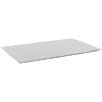 Balmani Eclips tablette simple Solid Surface blanc mat 90 x 55 cm