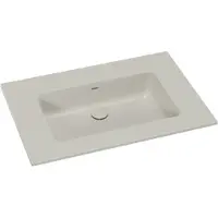 Storke Diva plan simple top solid soie grise matte 75 x 52 cm