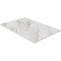Luca Varess Suite receveur de douche 140 x 90 cm marbre composite Marble Gold