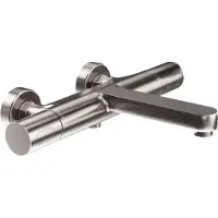 Blaufoss Apollo robinet baignoire thermostatique Brushed Coolmetal