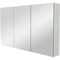 Storke Reflecta armoire de toilette 130 x 75 cm Blanc Brillant