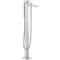 Hansgrohe Robinet de baignoire monocommande Metropol, monté sur le sol, avec levier en chrome