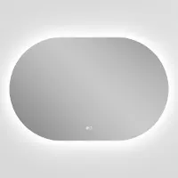 Balmani Cloud Touch miroir ovale lumineux et anti-buée 100 x 65 cm