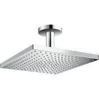 Hansgrohe Raindance E300 tête de douche carré Ø30cm Chrome Brillant
