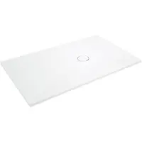 Balmani Lago receveur de douche 140 x 90 cm Solid Surface blanc mat