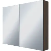 Storke Reflecta armoire de toilette 100 x 75 cm noyer