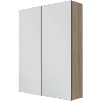 Linie Montro armoire de toilette 60 x 75 cm chêne clair