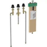 Hansgrohe Corps de base pour robinetterie de bord de baignoire 4 trous, 13440180