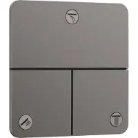 Hansgrohe ShowerSelect Comfort Q robinet, encastré, 3 consommateurs, rosace Soft Edge, 15587340