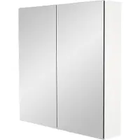 Storke Reflecta armoire de toilette 75 x 75 cm blanc mat