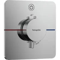 Hansgrohe robinet thermostatique encastré ShowerSelect Comfort Q, pour une seule sortie, finition chrome