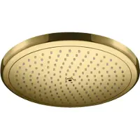 Hansgrohe Douche de plafond Croma 280, 1 jet, finition or poli