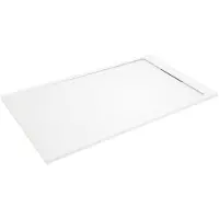 Balmani Andes receveur de douche 140 x 90 cm Solid Surface blanc mat