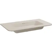 Storke Mata Soft plan simple solid surface beige granite 80 x 46 cm