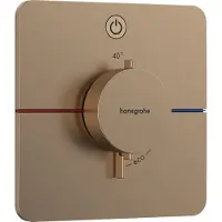 Hansgrohe Showerselect Comfort Q thermostat de douche encastré Brushed Bronze
