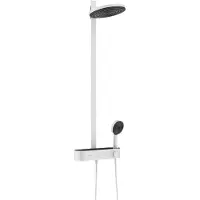 Hansgrohe Pulsify S260 colonne de douche de pluie robinet thermostatique Blanc Mat