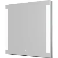 Linie Lunar miroir rectangulaire lumineux 90 x 80 cm