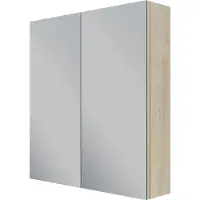 Linie Montro armoire de toilette 70 x 75 cm chêne naturel
