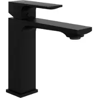 Blaufoss Cape robinet de lavabo noir mat
