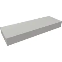 Balmani Nova lave-mains 60 x 20 cm Mat Wit Solid Surface