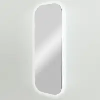 Balmani Giro Arcato miroir coins arrondis lumineux et anti-buée 41 x 108 cm