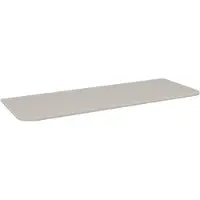 Storke Tavola Soft tablette simple ou double solid surface beige granite 120 x 46 cm