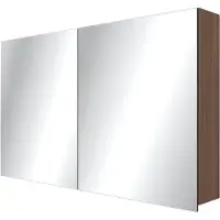 Balmani Lucida armoire de toilette 120 x 72 cm noyer Américain