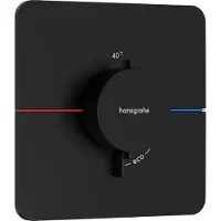 Hansgrohe Showerselect Comfort Q thermostat de douche encastré noir mat