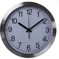 TOOL LAND Horloge Murale En Aluminium - E, 30, Cm