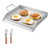 Vevor Plaque de cuisson en acier inox