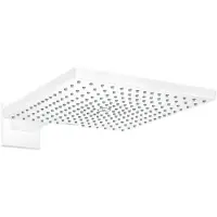 Hansgrohe Raindance E300 tête de douche carré avec support mural 30 x 30 cm Blanc Mat