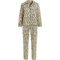 Goldenbay Pyjama 'Columbine' crème / noir