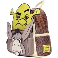 Loungefly - Plecak Shrek & Donkey 31cm - Premium do szkoły i codziennych wyjazdów