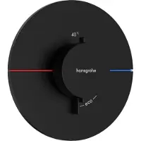 Hansgrohe Showerselect Comfort S thermostat de douche encastré noir mat