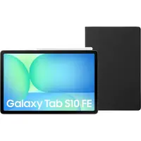 Samsung Galaxy Tab S10 FE 10,9 Pouces 256 Go Wifi Gris + BlueBuilt Book Case Noir