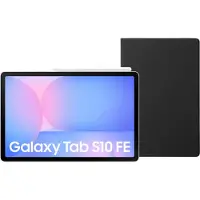 Samsung Galaxy Tab S10 FE 10,9 Pouces 256 Go Wifi Bleu Clair + BlueBuilt Book Case Noir
