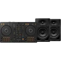 Pioneer DJ DDJ-FLX4 + DJ DM-40D-BT Noir