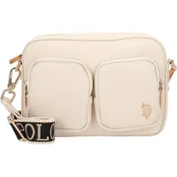 U.S. POLO ASSN. Sac à bandoulière 'Mansion' blanc cassé