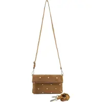 Fredsbruder Pochette 'Endless Beads' caramel
