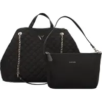 GUESS Cabas 'GIULLY II LARGE 2 IN 1 TOTE' noir