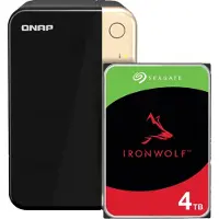 Qnap TS-264-8G + Seagate Ironwolf 4 To