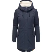 Ragwear Manteau d’hiver 'Cannas' bleu marine