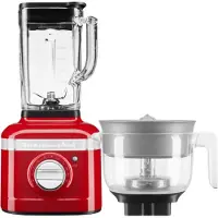 KitchenAid Artisan K400 5KSB4026EER Rouge Empire + Embout Presse-agrume