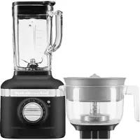 KitchenAid Artisan K400 5KSB4026EBK Truffe Noire + Embout Presse-agrume
